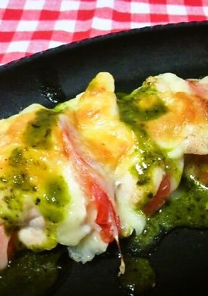 チキンとトマトのチーズグリル-レシピのメイン写真