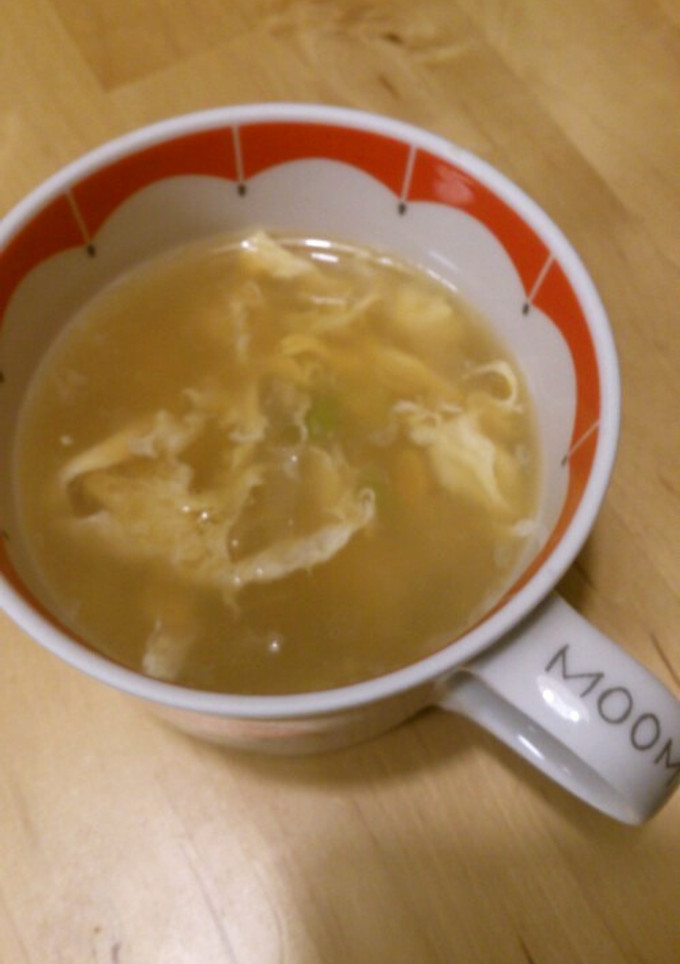 生姜風味のネギと卵の中華スープ-レシピのメイン写真