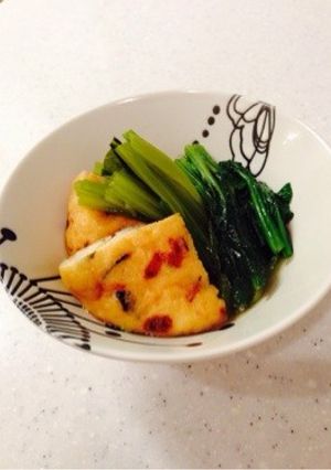 定番♪小松菜とがんもの煮物^ ^-レシピのメイン写真