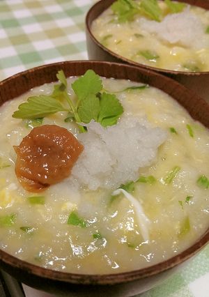 【お餅リメイク】とろ～り美味しい♪七草粥-レシピのメイン写真