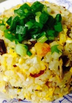 塩鯖リメイク‼︎ペペロンチーノ風炒飯-レシピのメイン写真