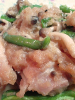 かんたん美味!めんつゆで鶏肉のみぞれ煮-レシピのメイン写真