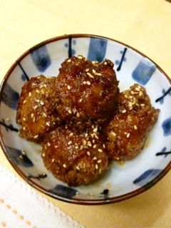 鶏唐揚げの甘辛タレ-レシピのメイン写真