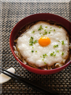 * さっぱりコクのある ♥ とろろ蕎麦♪-レシピのメイン写真