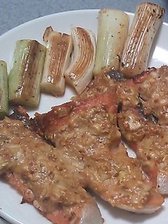 濃厚☆鮭のネギ味噌マヨ焼き-レシピのメイン写真