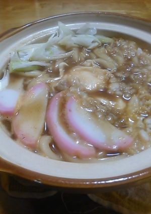 カレー鍋焼きうどん-レシピのメイン写真