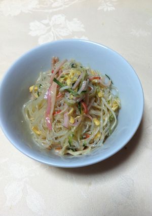 絶妙!いくらでも食べられる春雨サラダ-レシピのメイン写真
