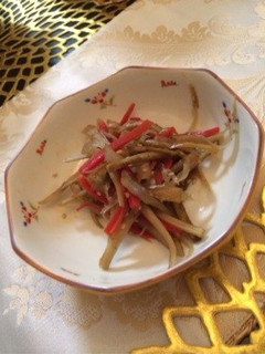 我が家のきんぴらごぼう☆-レシピのメイン写真