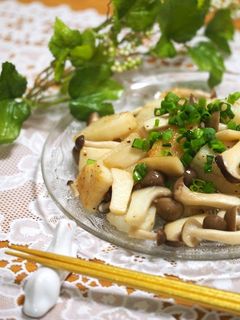 長芋ときのこのバター醤油-レシピのメイン写真