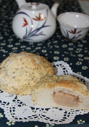 ほうじ茶❁香るメロンパン-レシピのメイン写真