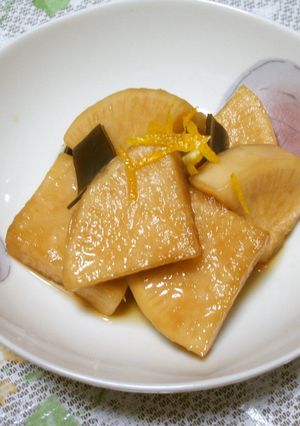 簡単♪大根のしょうゆ漬け-レシピのメイン写真