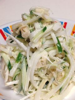 大根とホタテのサラダ-レシピのメイン写真