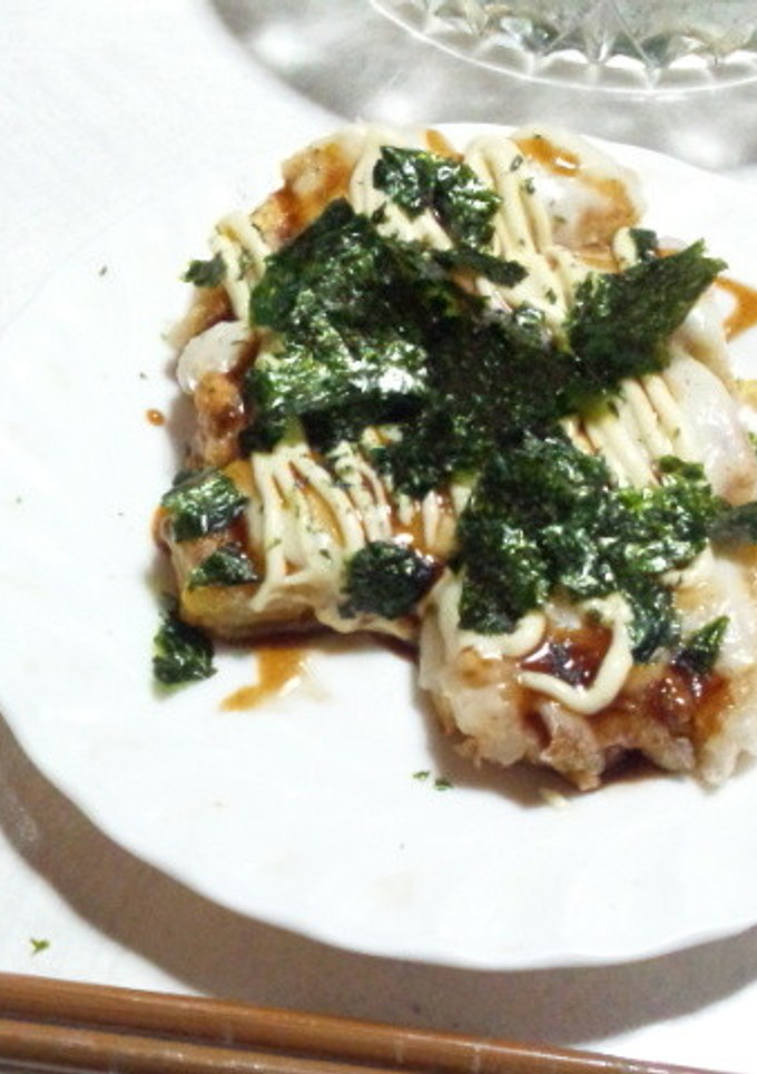 もちもちおもちお好み焼き風-レシピのメイン写真