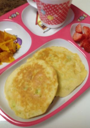子どもの朝食に♪キャベツのパンケーキ-レシピのメイン写真