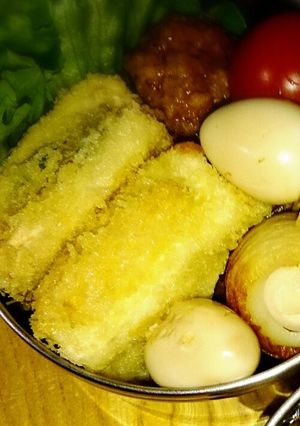 お弁当に！はんぺんのチーズinフライ♪-レシピのメイン写真