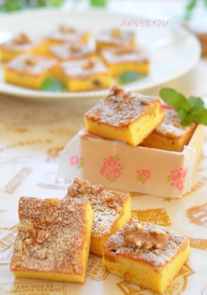 胡桃＆チーズの✿素朴なカントリーケーキ✿-レシピのメイン写真