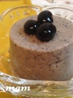 リメイク★お正月の黒豆で簡単黒豆プリン!-レシピのメイン写真