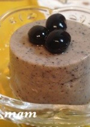 リメイク★お正月の黒豆で簡単黒豆プリン！-レシピのメイン写真