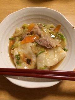 焼き餅の中華あんかけ-レシピのメイン写真