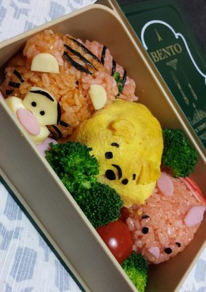 +*tumtumプーさんキャラ弁*+-レシピのメイン写真