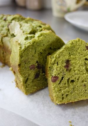 抹茶と小豆のパウンドケーキ-レシピのメイン写真