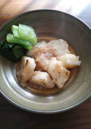 カリッほくっ山芋のとろーりあんかけ-レシピのメイン写真
