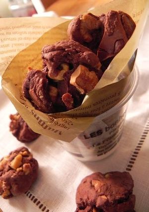 くるみたっぷり★チョコレートスコーン♪-レシピのメイン写真