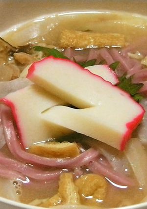 ウチナ—年明けうどん-レシピのメイン写真