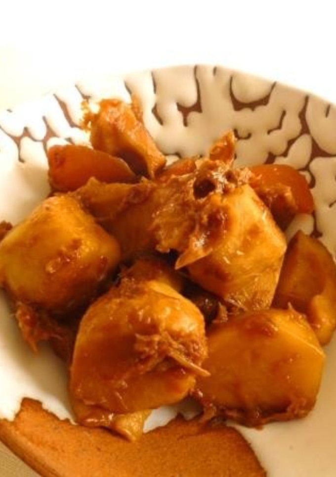 里芋と焼きちくわの煮味噌-レシピのメイン写真