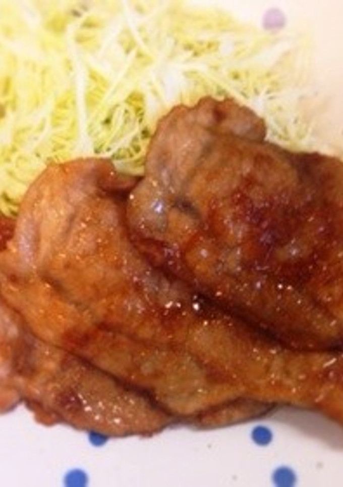 失敗なし！簡単ヘルシー豚の生姜焼き★-レシピのメイン写真