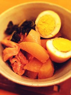 鶏肉と大根とゆで卵の煮物-レシピのメイン写真