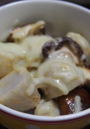 里芋と椎茸の味噌マヨ焼き-レシピのメイン写真