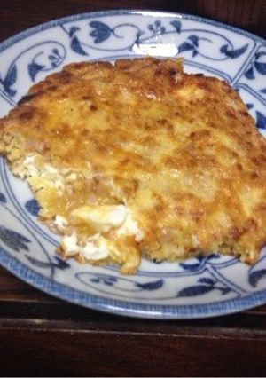 納豆とクリームチーズお焼き風-レシピのメイン写真