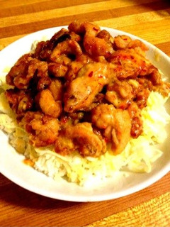 料理男子の鶏のチリマヨ丼-レシピのメイン写真