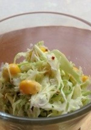 簡単♪キャベツとコーンのサラダ-レシピのメイン写真