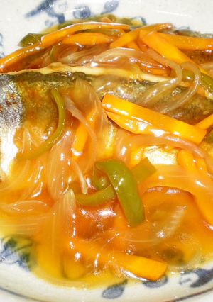 鯵の野菜あんかけ-レシピのメイン写真