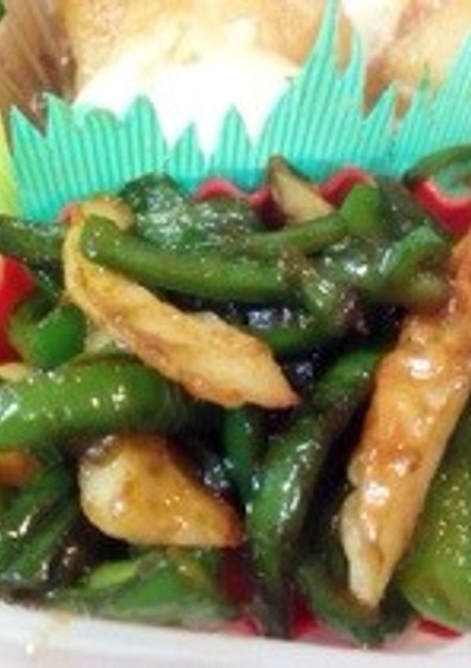 お弁当に♪＊ちくわとピーマンの炒め物＊-レシピのメイン写真