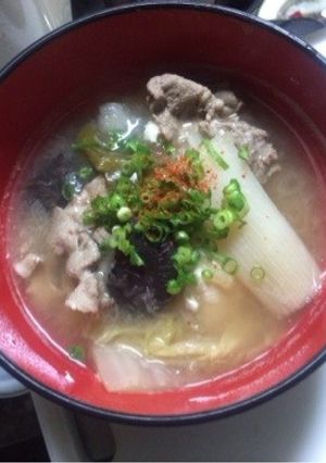 豚肉モチモチ食感のみぞれ汁-レシピのメイン写真