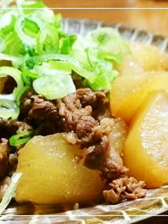にんにく香る✿牛肉大根の炒め煮-レシピのメイン写真