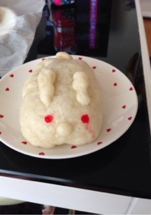ウサギの肉まん-レシピのメイン写真