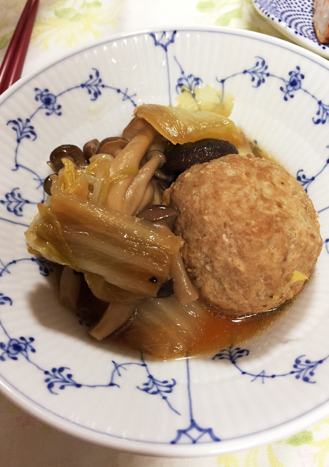 白菜と肉団子のししがしら煮-レシピのメイン写真