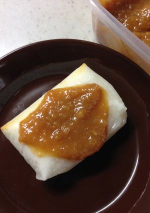 お餅にしょうが味噌-レシピのメイン写真