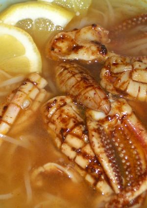 中太タイ米粉（ビーフン）、烏賊（イカ）-レシピのメイン写真