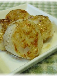 ホタテのバター焼き 焦がし醤油ソース-レシピのメイン写真