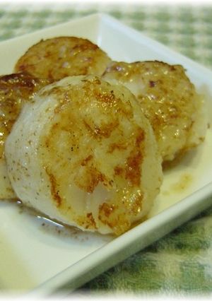 ホタテのバター焼き　焦がし醤油ソース-レシピのメイン写真