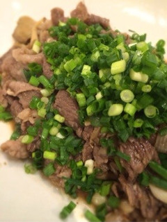 山椒がきいた牛肉の炒め物-レシピのメイン写真