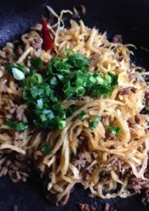 ボリューム満点！切干し大根とひき肉甘辛煮-レシピのメイン写真