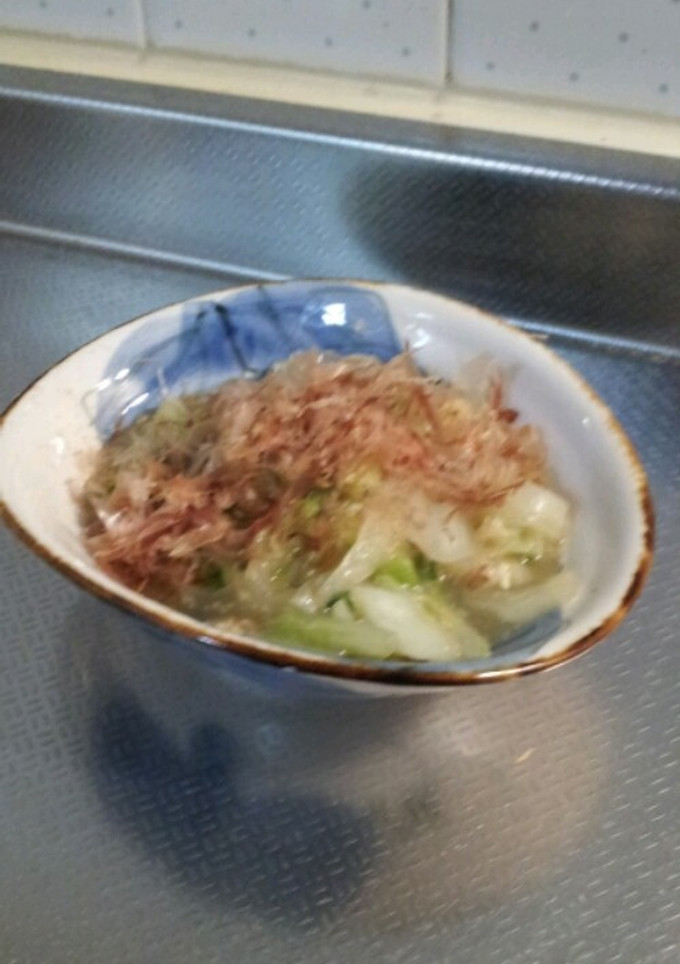 簡単 とろーり 白菜と揚げの煮物-レシピのメイン写真