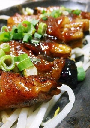 焼肉のたれで簡単！なすの肉巻き～♪-レシピのメイン写真