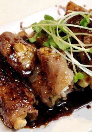 りんごとクリームチーズの豚巻き✩-レシピのメイン写真